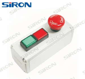 Hộp nhôm 2 nút Siron Aluminum Switch Push Button Box	H302